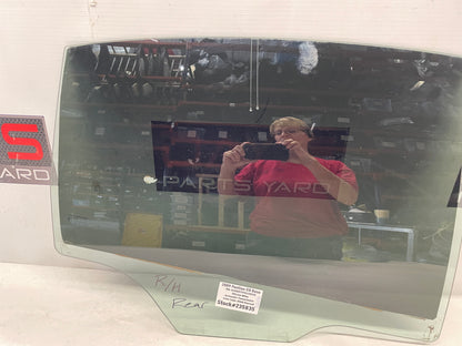 2009 Pontiac G8 Base RH Passenger Rear Door Window Glass OEM - Day's Parts Yard