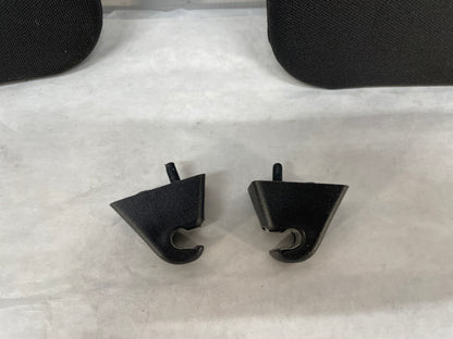 2005 Pontiac GTO RH & LH Sun Visors Shades Sunvisors w/ Clips OEM