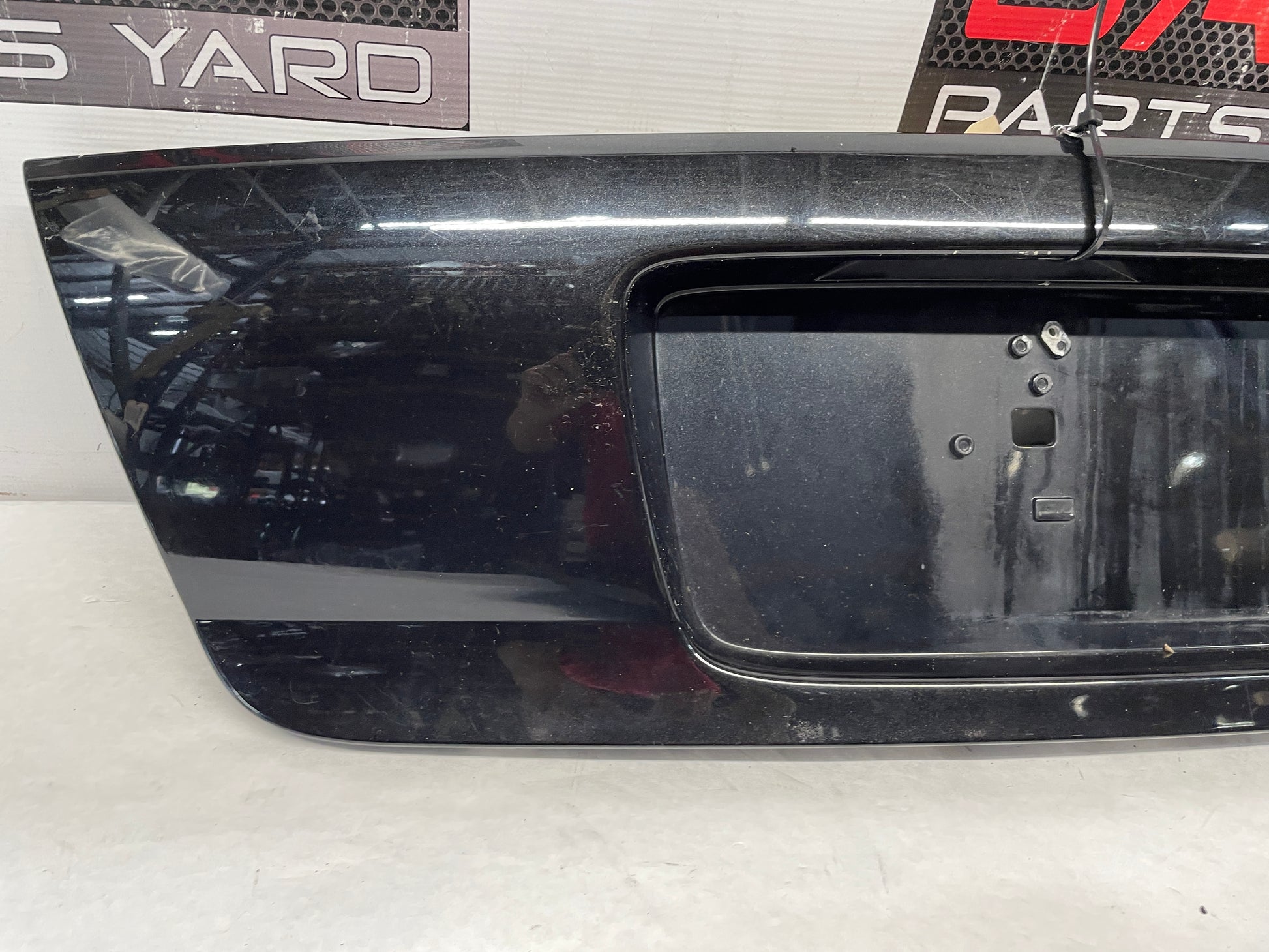 2005 Pontiac GTO Trunk Deck Lid Filler Insert Applique Panel Black OEM - Day's Parts Yard