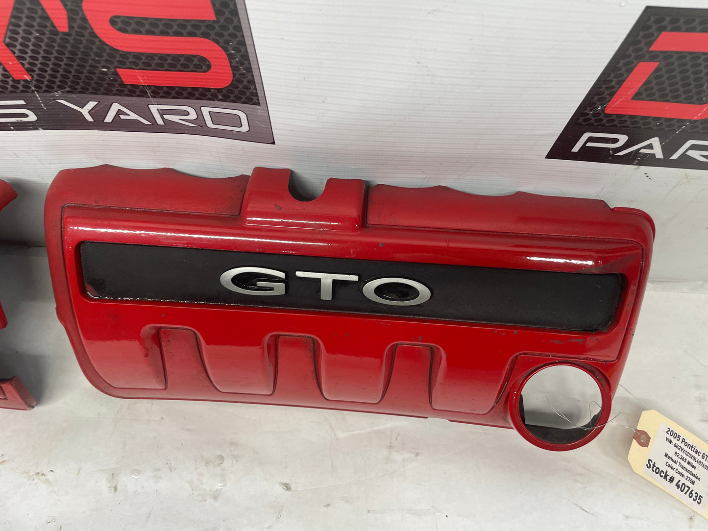 2005 Pontiac GTO RH & LH Engine Motor Coil Covers OEM