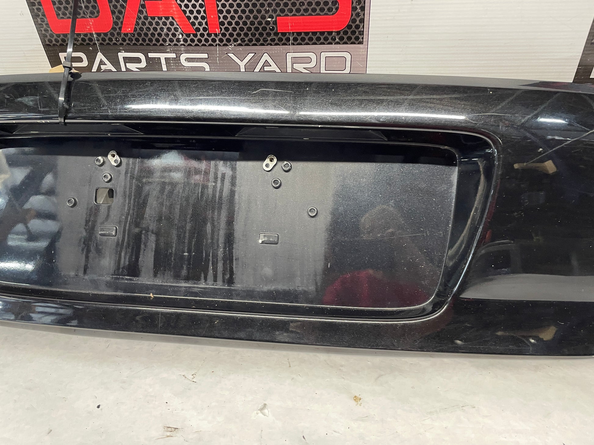 2005 Pontiac GTO Trunk Deck Lid Filler Insert Applique Panel Black OEM - Day's Parts Yard