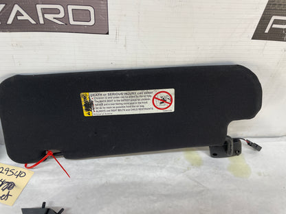 2005 Pontiac GTO RH & LH Sun Visors Shades Sunvisors w/ Clips OEM