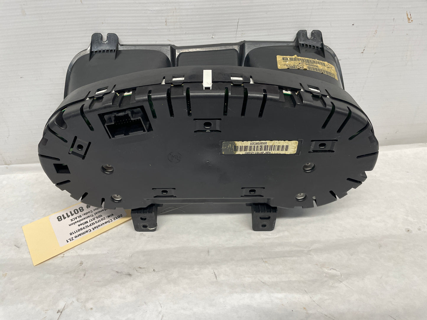 2012 Chevy Camaro ZL1 Speedometer Instrument Gauge Cluster OEM - Day's Parts Yard