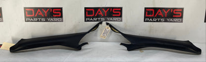 2004 Chevy C5 Corvette Interior A Pillar Trim Moldings RH & LH Black OEM - Day's Parts Yard