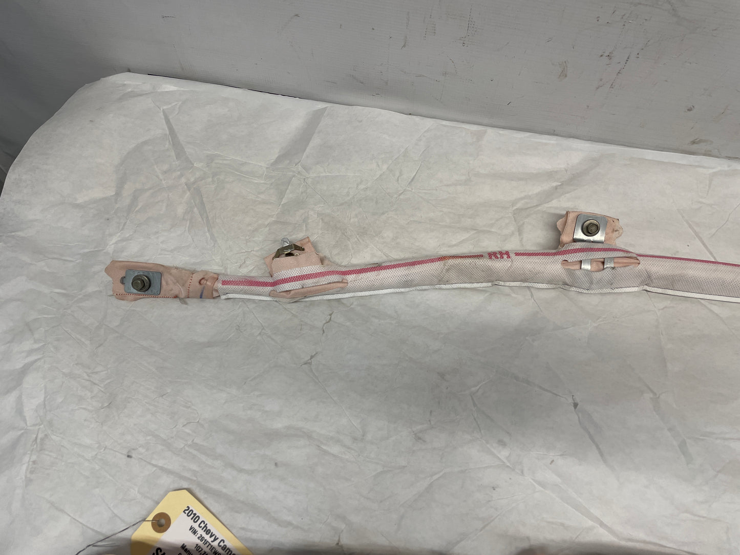 2010 Chevy Camaro SS RH & LH Roof Side Rail Curtain Airbags Air Bags OEM - Day's Parts Yard