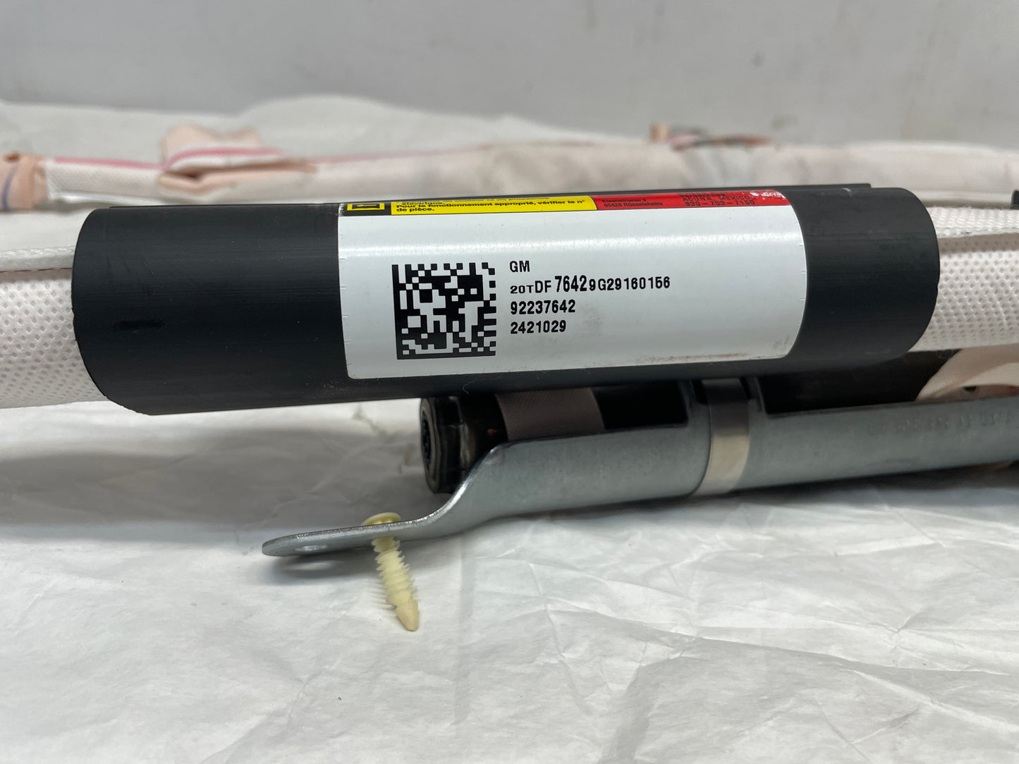 2010 Chevy Camaro SS RH & LH Roof Side Rail Curtain Airbags Air Bags OEM - Day's Parts Yard