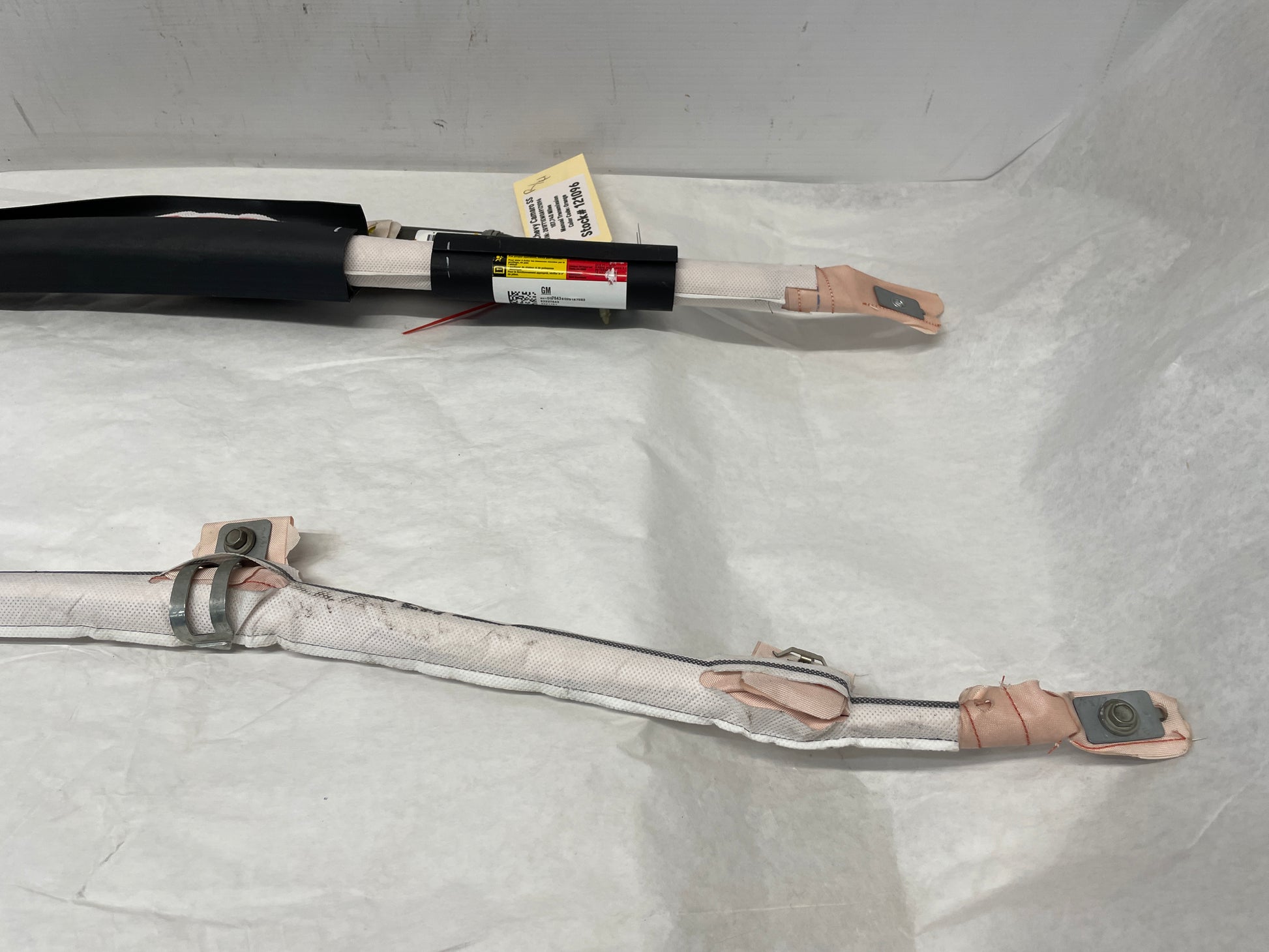 2010 Chevy Camaro SS RH & LH Roof Side Rail Curtain Airbags Air Bags OEM - Day's Parts Yard