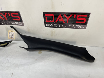 2004 Chevy C5 Corvette Interior A Pillar Trim Moldings RH & LH Black OEM - Day's Parts Yard