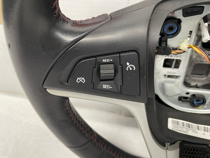 2012 Chevy Camaro ZL1 Steering Wheel w/ Buttons Black Leather OEM - Day's Parts Yard