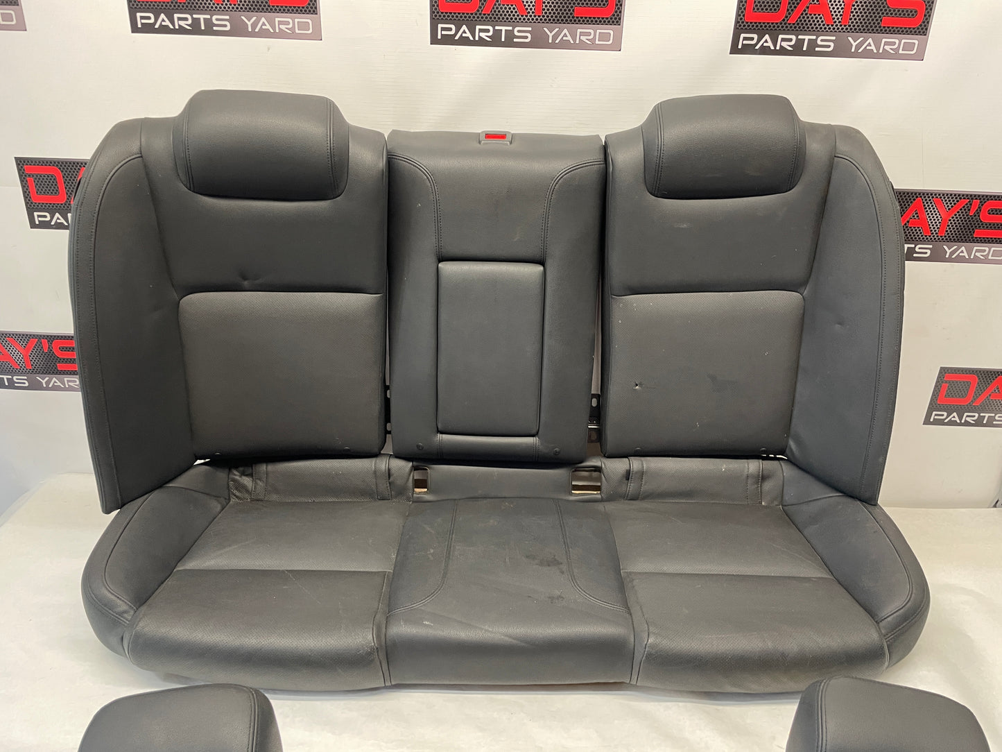 2009 Pontiac G8 Base Seats Front and Rears Black Leather OEM - Day's Parts Yard