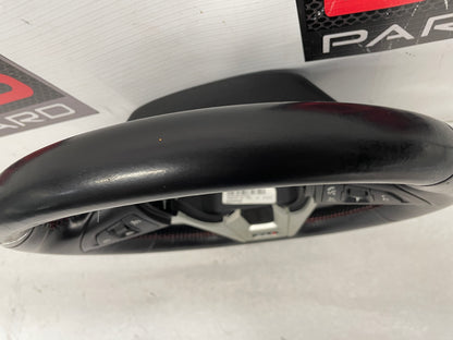 2012 Chevy Camaro ZL1 Steering Wheel w/ Buttons Black Leather OEM - Day's Parts Yard