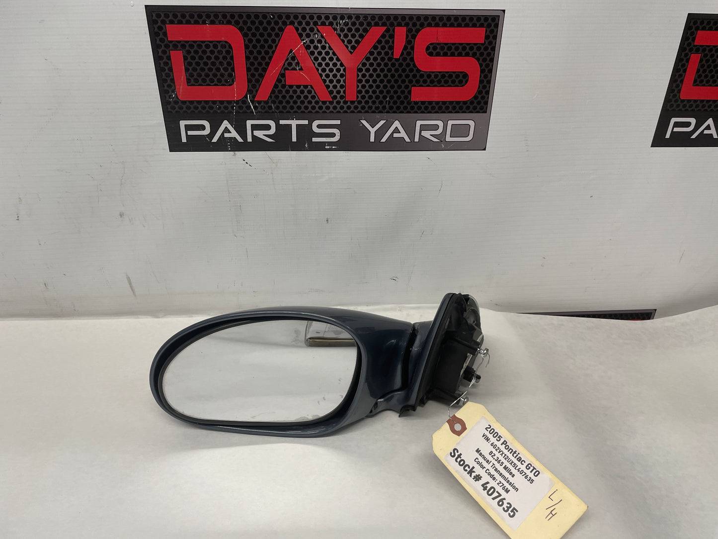2005 Pontiac GTO LH Driver Exterior Mirror OEM