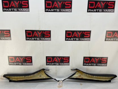 2004 Chevy C5 Corvette Interior A Pillar Trim Moldings RH & LH Black OEM - Day's Parts Yard