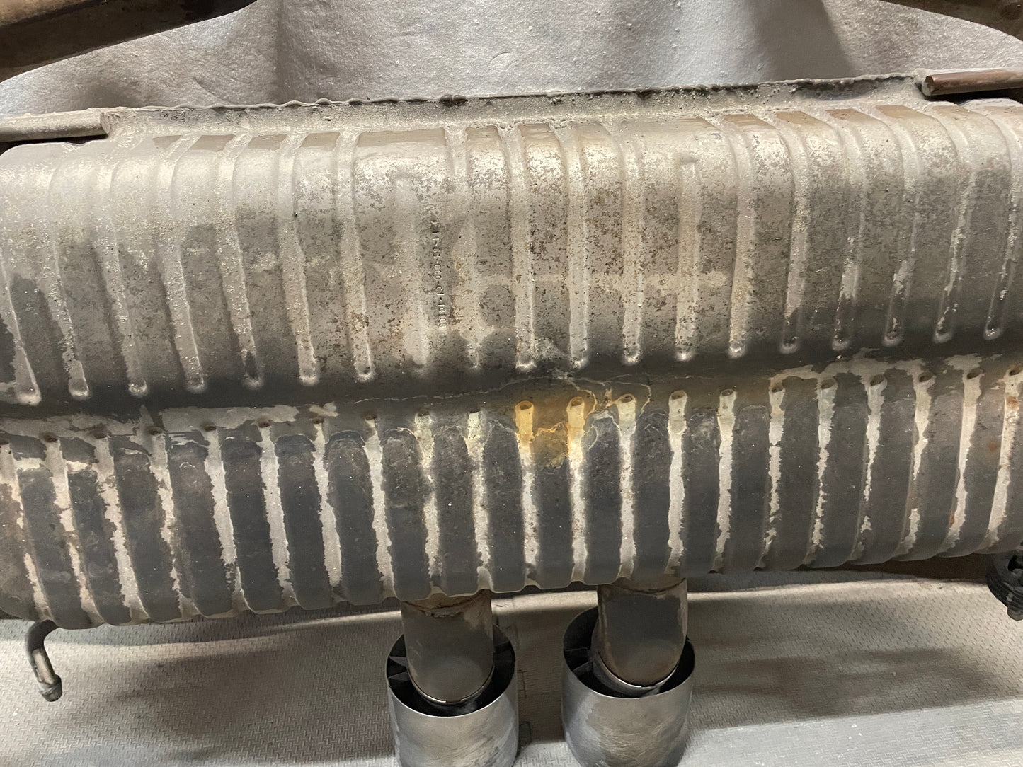2014 Cadillac CTS-V Coupe Factory OEM Exhaust Muffler Tips