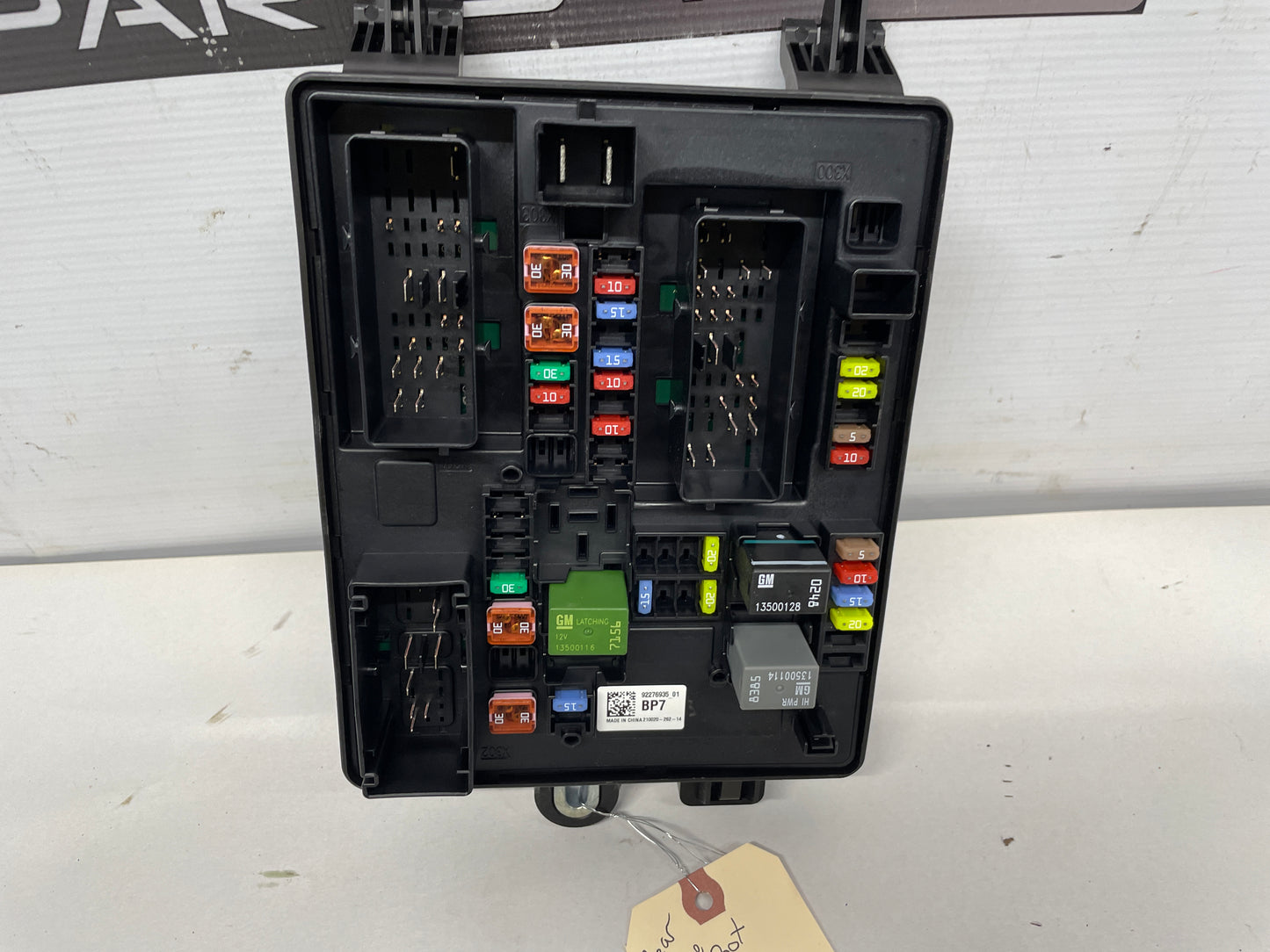 2015 Chevy SS Sedan Rear Fuse Box Relay Panel OEM