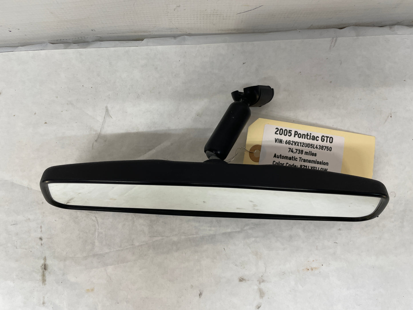 2005 Pontiac GTO Rearview Rear View Mirror OEM