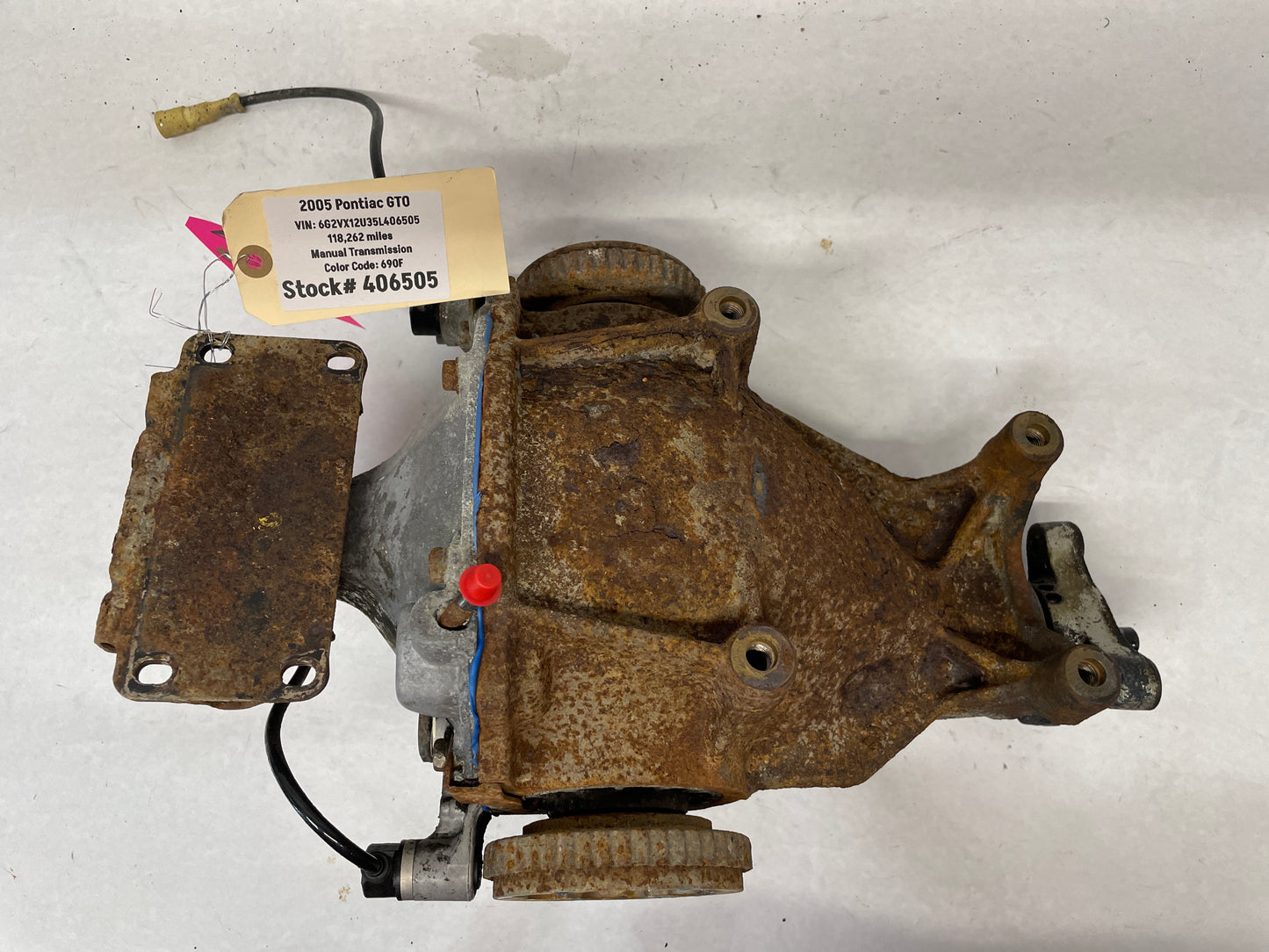 2005 Pontiac GTO Rear End Rearend Carrier Axle Differential 3.46 LSD OEM - Day's Parts Yard