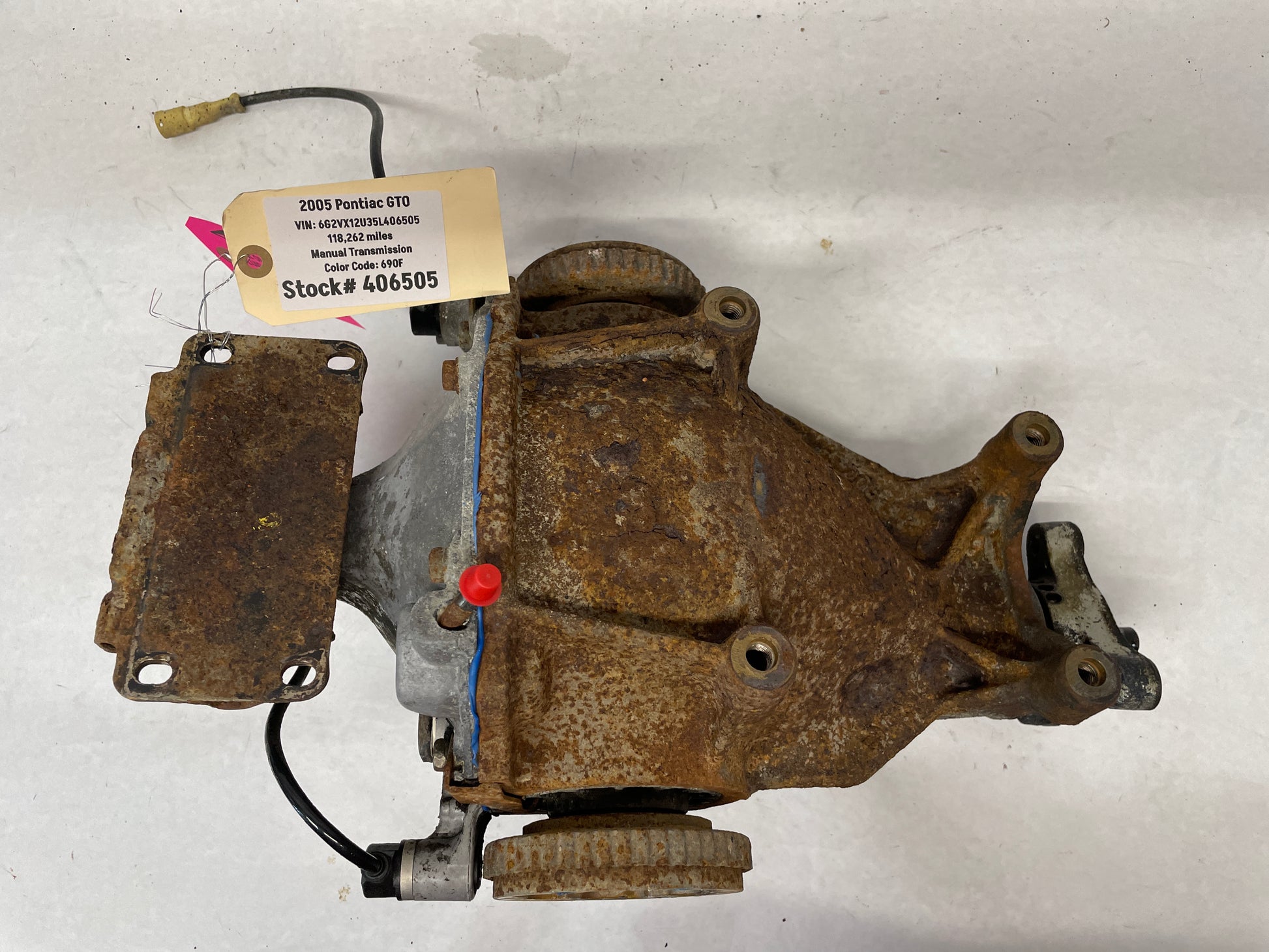 2005 Pontiac GTO Rear End Rearend Carrier Axle Differential 3.46 LSD OEM - Day's Parts Yard