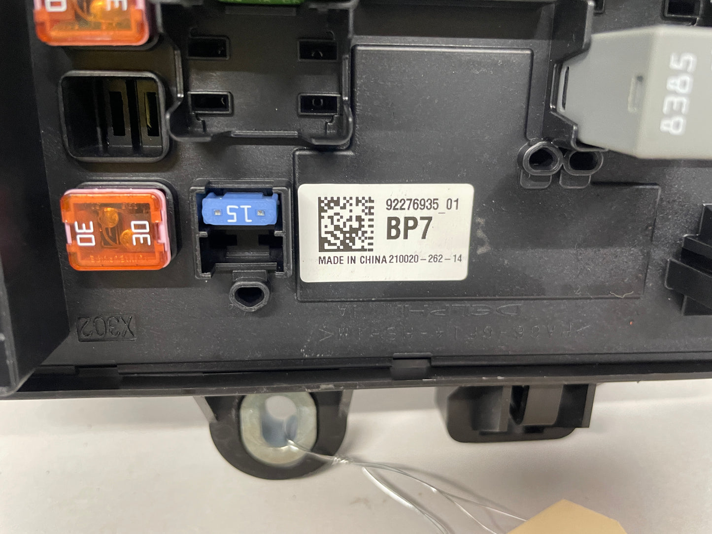 2015 Chevy SS Sedan Rear Fuse Box Relay Panel OEM