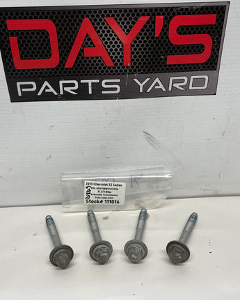 2015 Chevy SS Sedan Rear Suspension Cradle Sub Frame Bolt Hardware Set 4 OEM