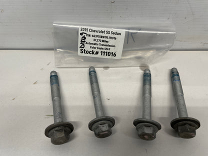 2015 Chevy SS Sedan Rear Suspension Cradle Sub Frame Bolt Hardware Set 4 OEM - Day's Parts Yard