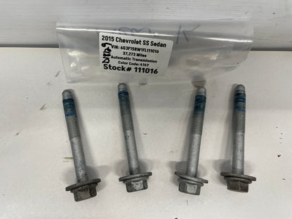 2015 Chevy SS Sedan Rear Suspension Cradle Sub Frame Bolt Hardware Set 4 OEM - Day's Parts Yard