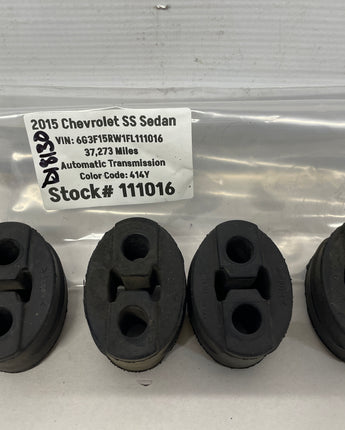 2015 Chevy SS Sedan Exhaust Muffler Rubber Hanger Set OEM