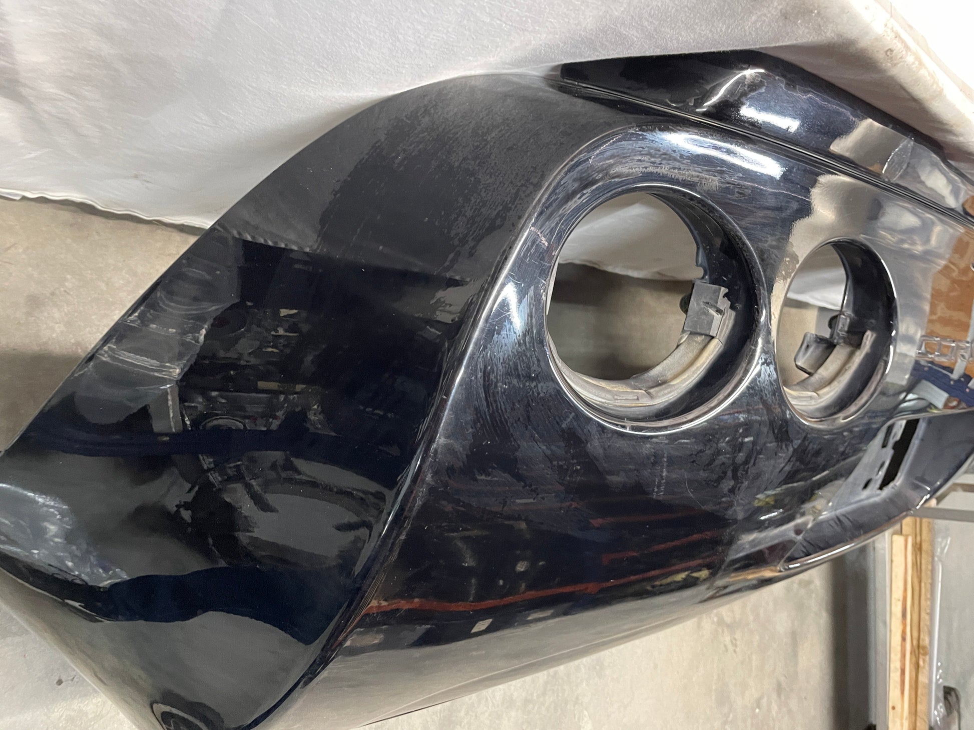 2001 Chevy C5 Corvette Rear Bumper Cover Black OEM - Day's Parts Yard