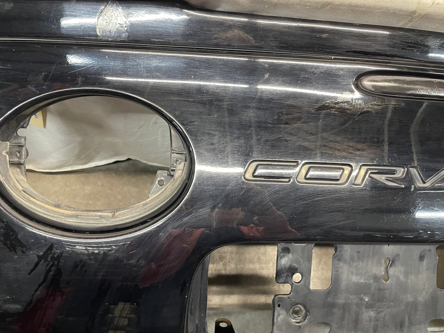 2001 Chevy C5 Corvette Rear Bumper Cover Black OEM - Day's Parts Yard