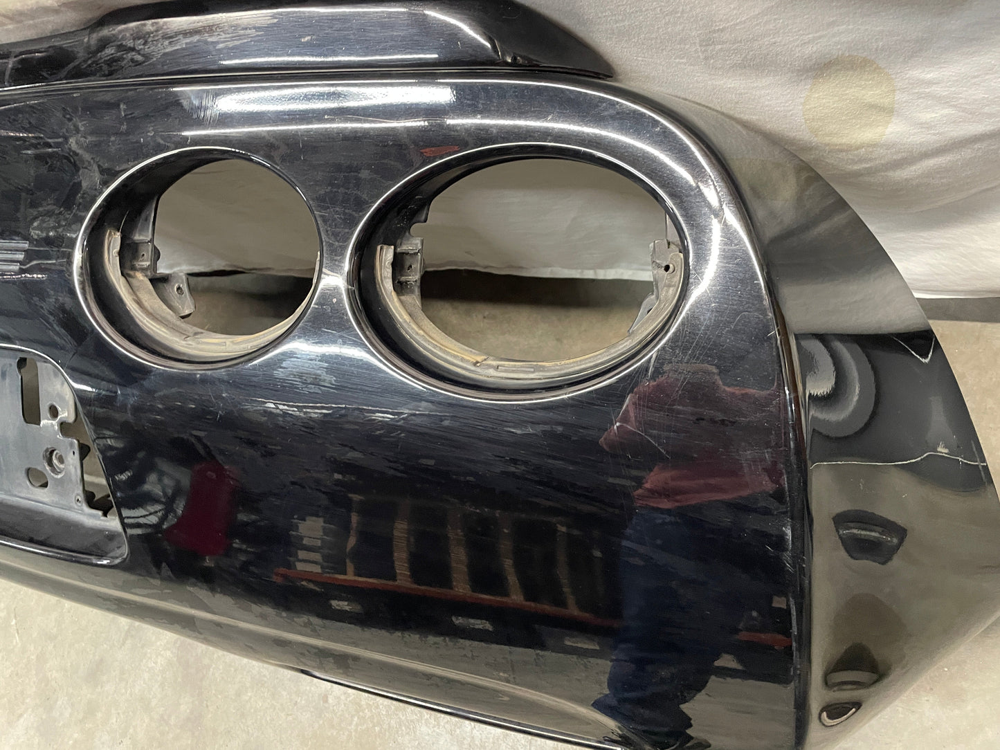 2001 Chevy C5 Corvette Rear Bumper Cover Black OEM - Day's Parts Yard