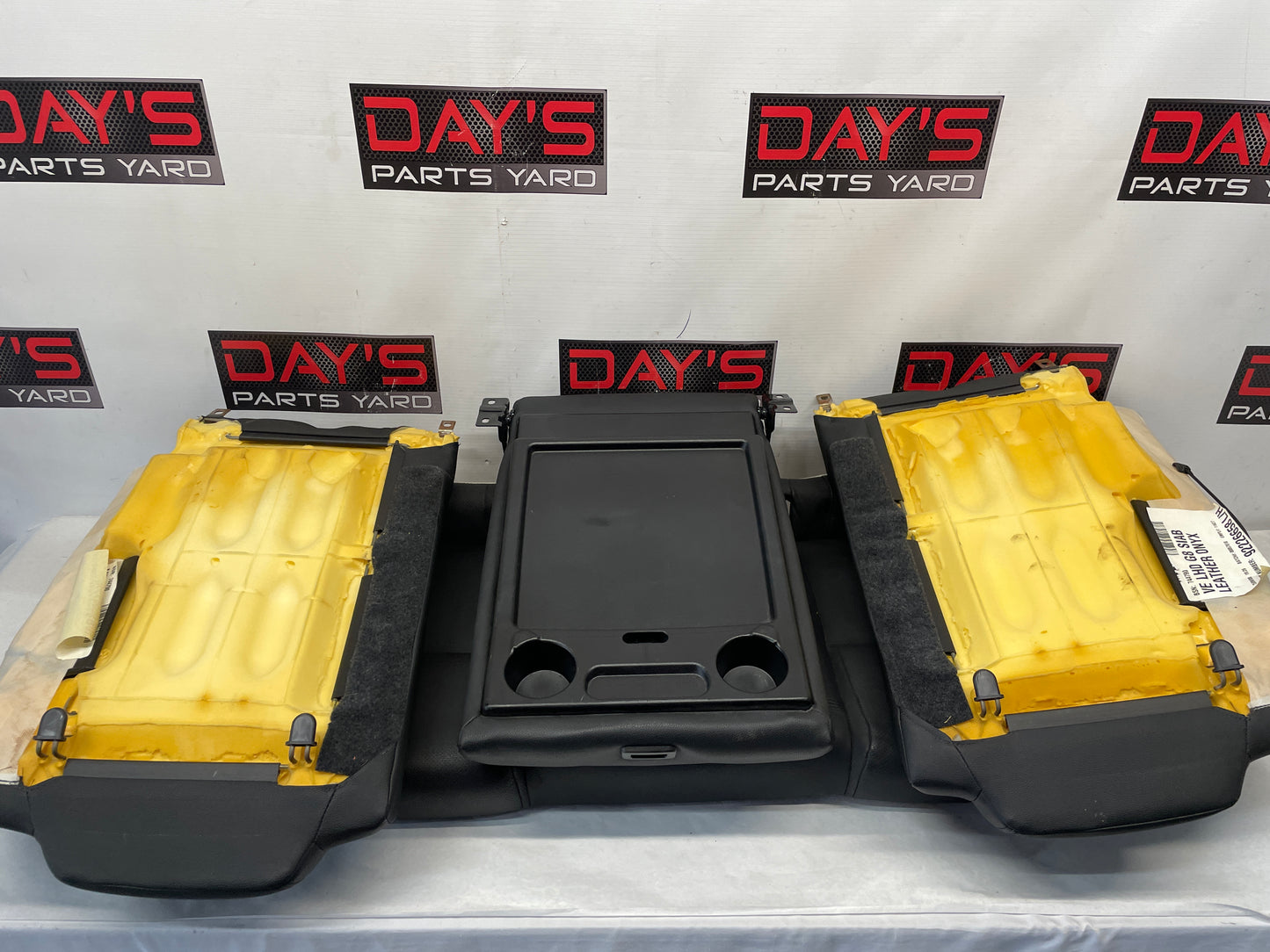 2009 Pontiac G8 Base Seats Front and Rears Black Leather OEM - Day's Parts Yard