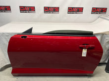 2018 Chevy Camaro 1LE SS LH Driver Exterior Door w/ Glass OEM - Day's Parts Yard