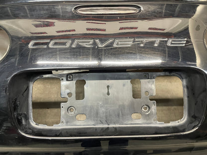 2001 Chevy C5 Corvette Rear Bumper Cover Black OEM - Day's Parts Yard
