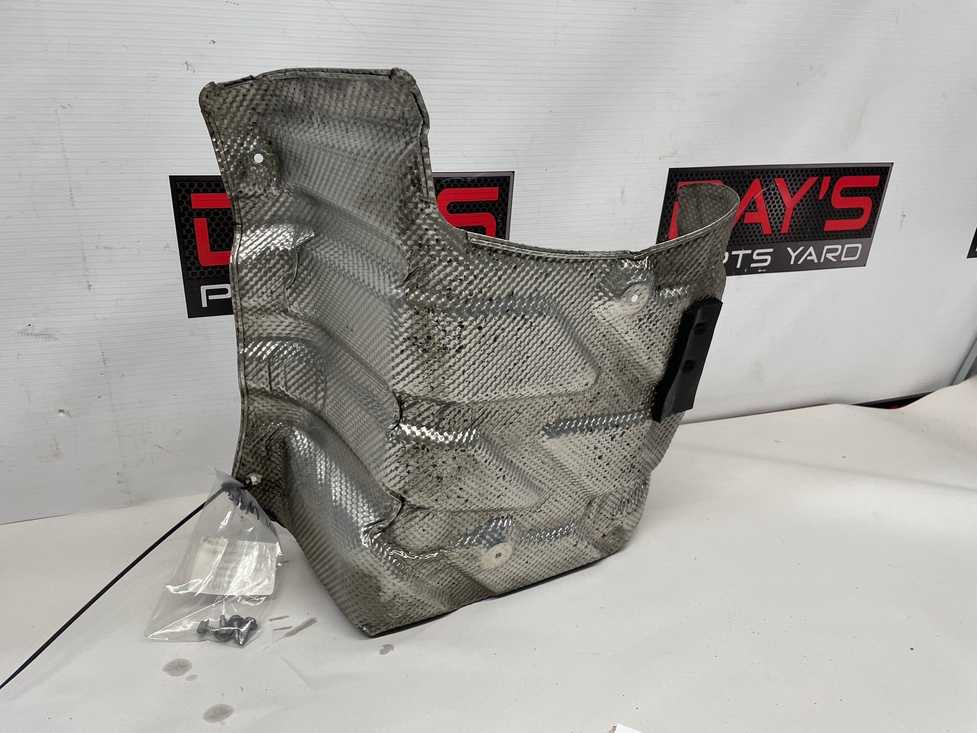 2015 Chevy SS Sedan LH Driver Exhaust Muffler Heat Shield OEM - Day's Parts Yard