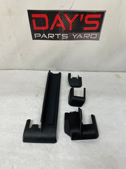 2005 Pontiac GTO Complete LH Driver 4pc Front Seat Rail Frame Trim Cover Set OEM