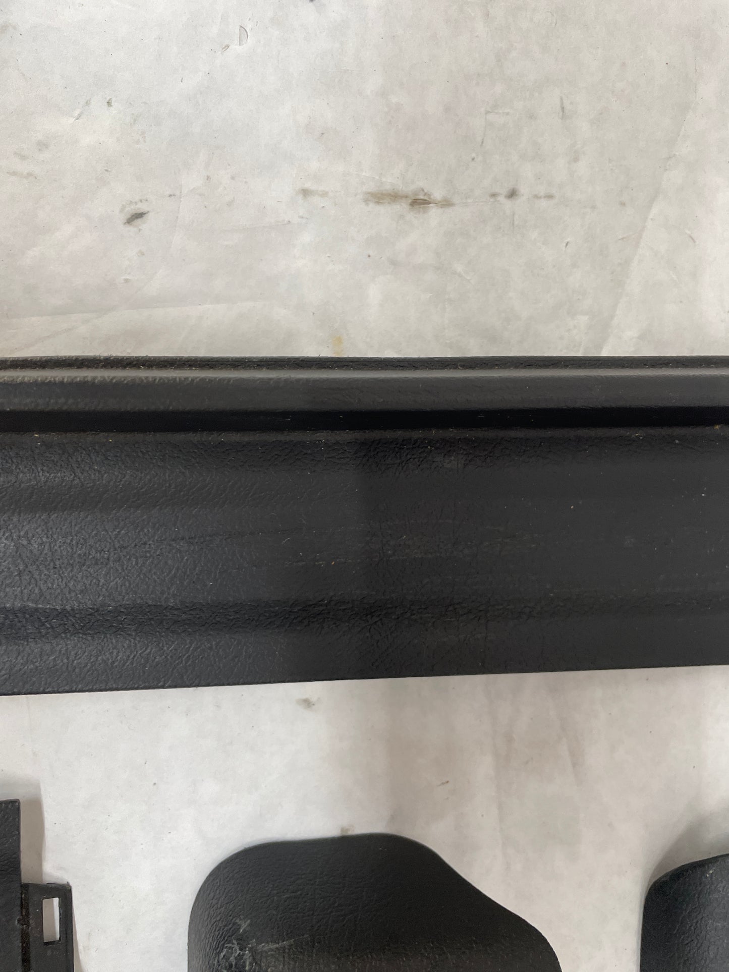 2005 Pontiac GTO Complete LH Driver 4pc Front Seat Rail Frame Trim Cover Set OEM