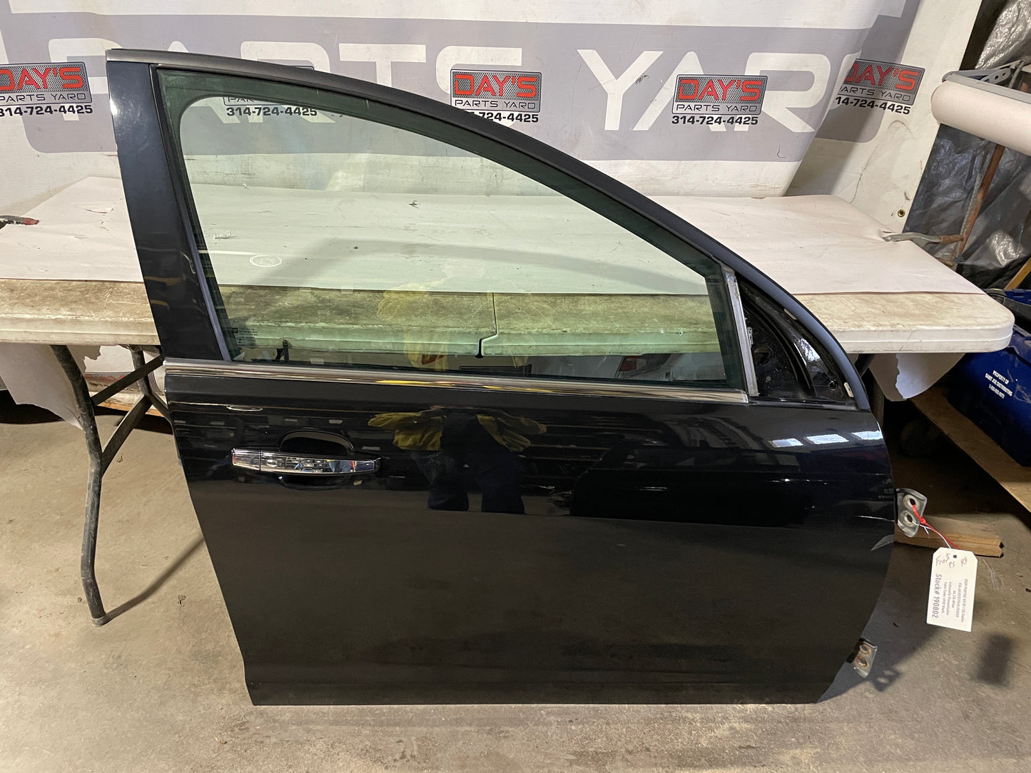 2009 Pontiac G8 G8 GT / SS Sedan Front RH Passenger Black Door OEM