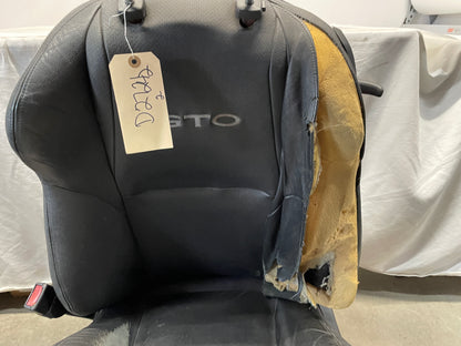 2005 Pontiac GTO Front Seats Black Leather OEM - Day's Parts Yard