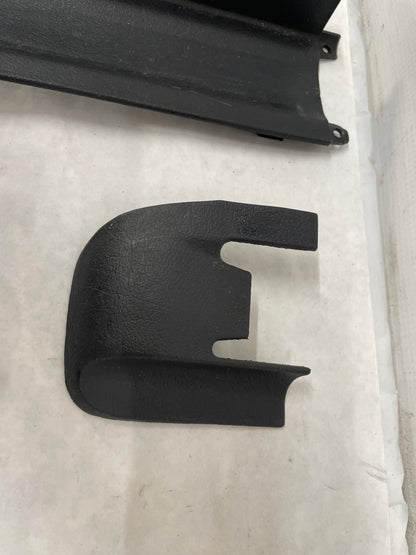 2005 Pontiac GTO Complete LH Driver 4pc Front Seat Rail Frame Trim Cover Set OEM