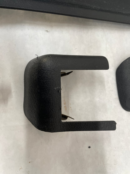 2005 Pontiac GTO Complete LH Driver 4pc Front Seat Rail Frame Trim Cover Set OEM