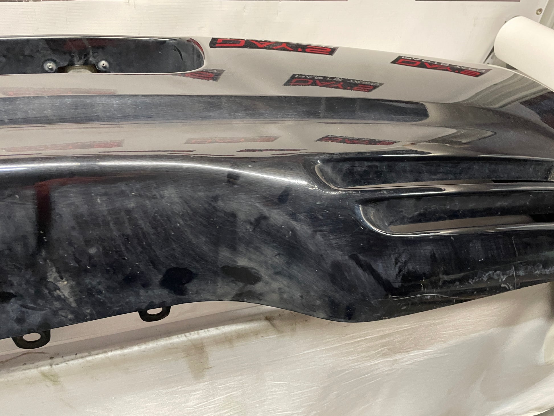 2001 Chevy C5 Corvette Rear Bumper Cover Black OEM - Day's Parts Yard