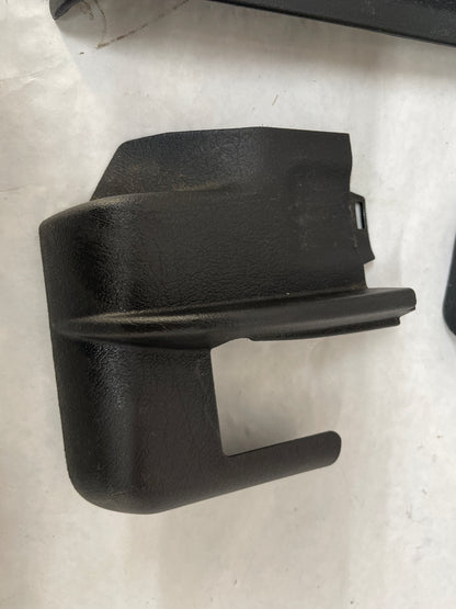 2005 Pontiac GTO Complete LH Driver 4pc Front Seat Rail Frame Trim Cover Set OEM