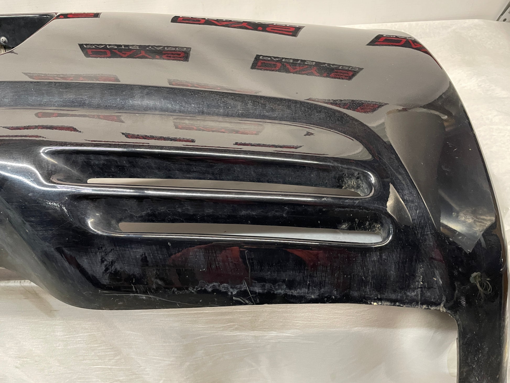 2001 Chevy C5 Corvette Rear Bumper Cover Black OEM - Day's Parts Yard