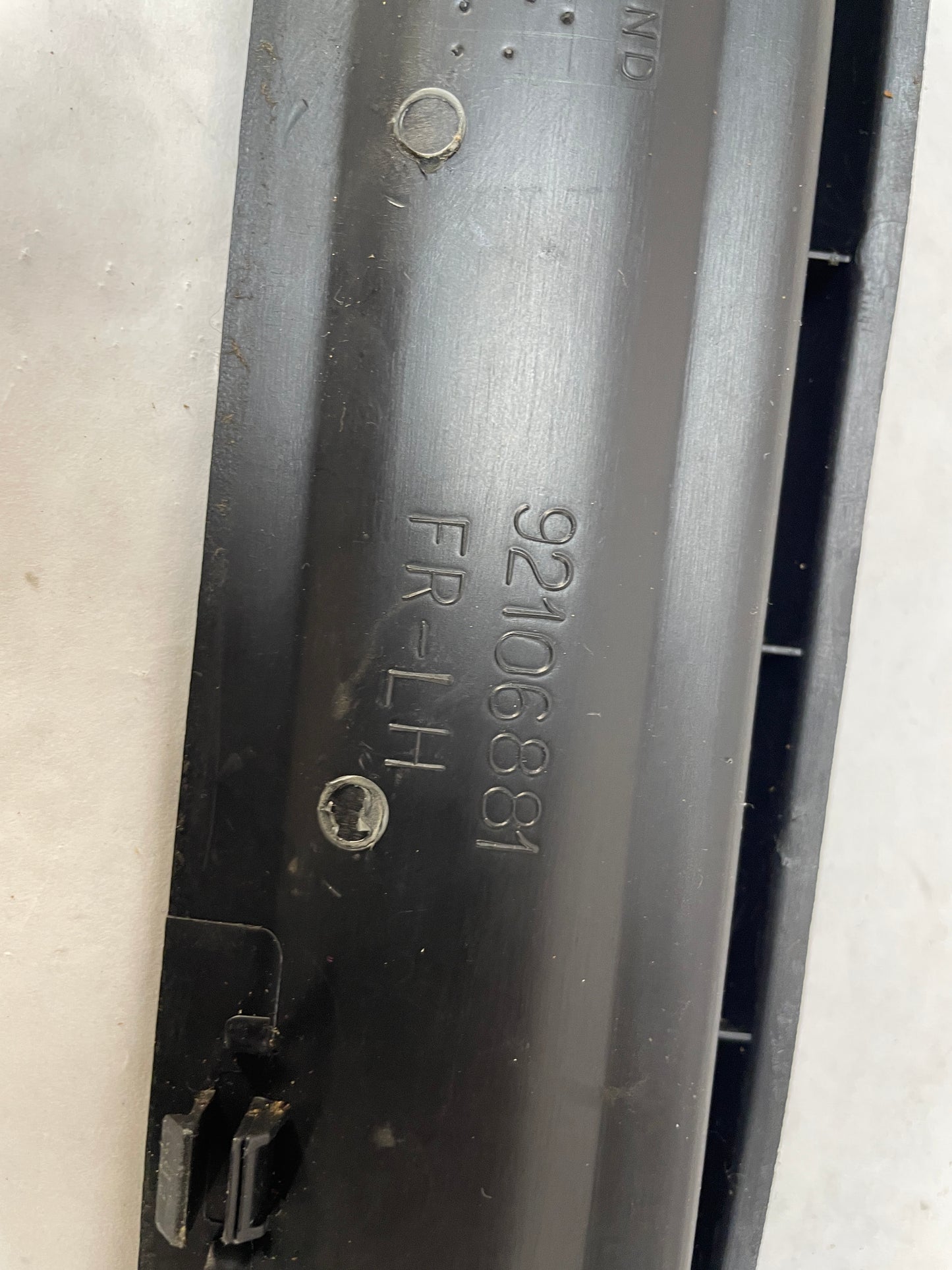 2005 Pontiac GTO Complete LH Driver 4pc Front Seat Rail Frame Trim Cover Set OEM