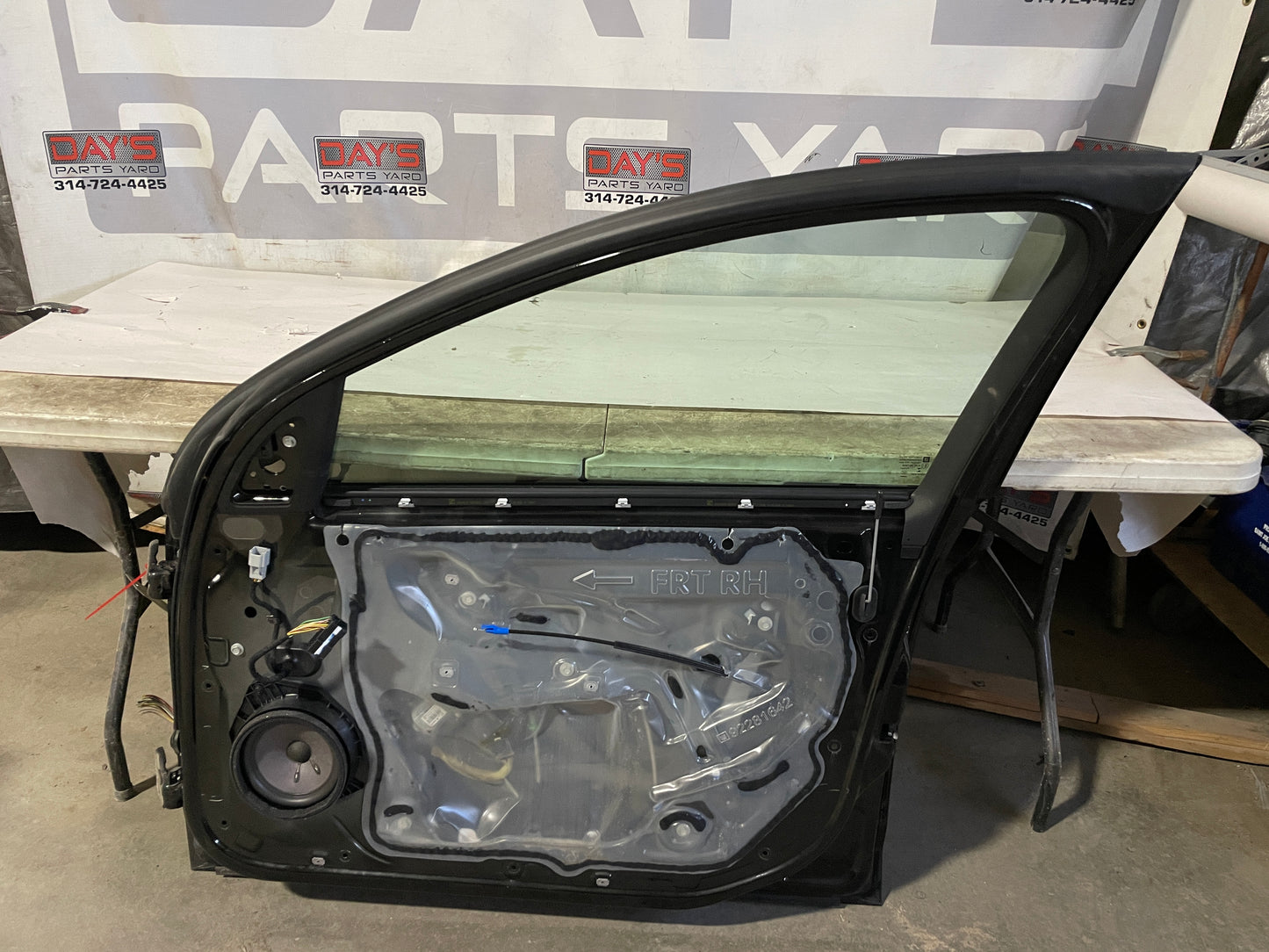 2009 Pontiac G8 G8 GT / SS Sedan Front RH Passenger Black Door OEM