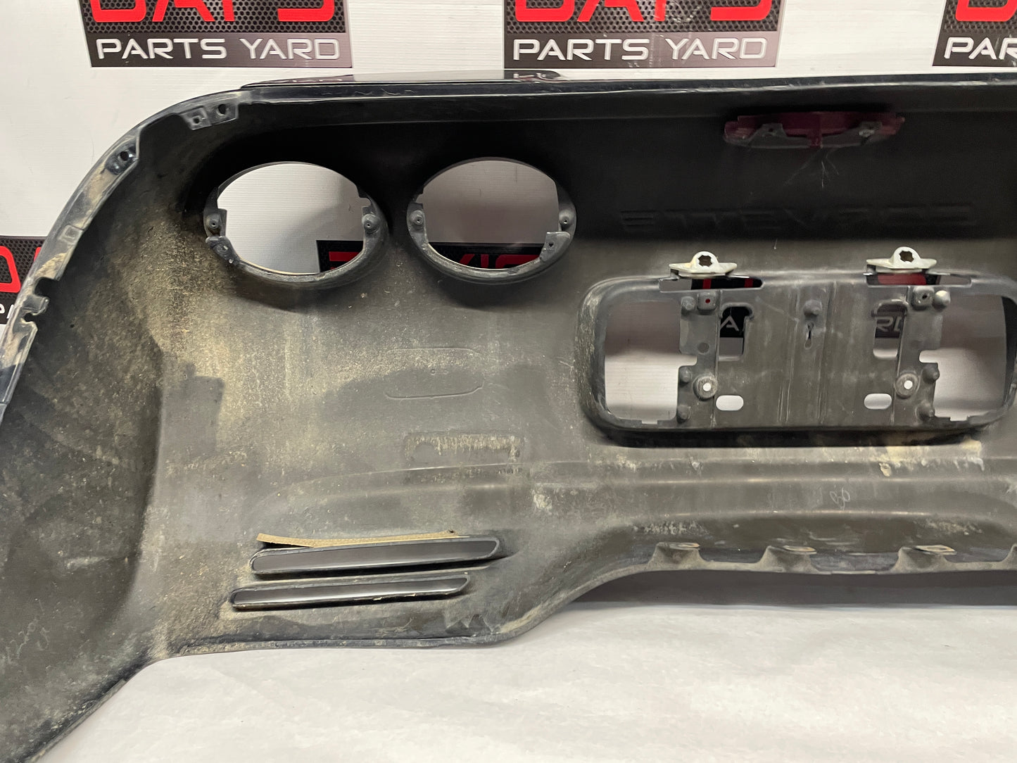 2001 Chevy C5 Corvette Rear Bumper Cover Black OEM - Day's Parts Yard