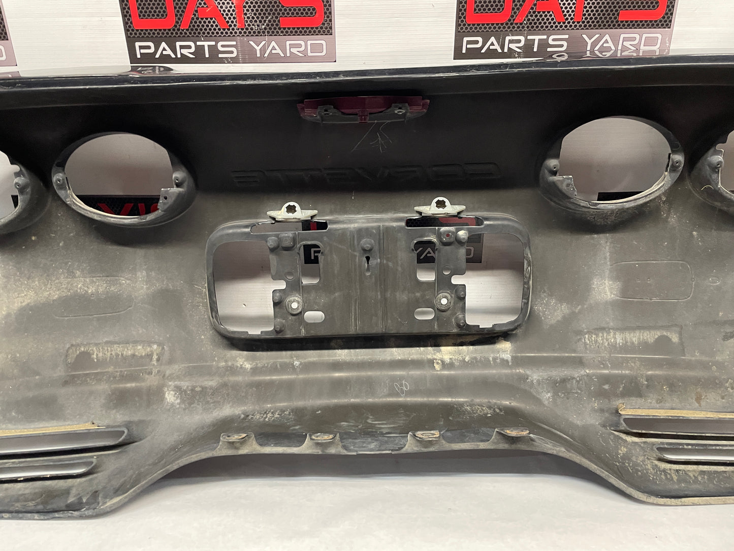 2001 Chevy C5 Corvette Rear Bumper Cover Black OEM - Day's Parts Yard