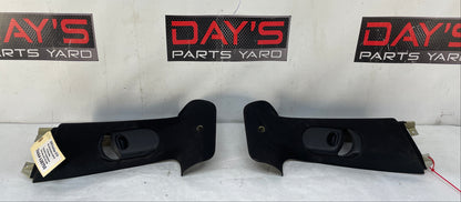 2005 Pontiac GTO RH & LH Interior Upper B Pillar Seat Belt Trim OEM