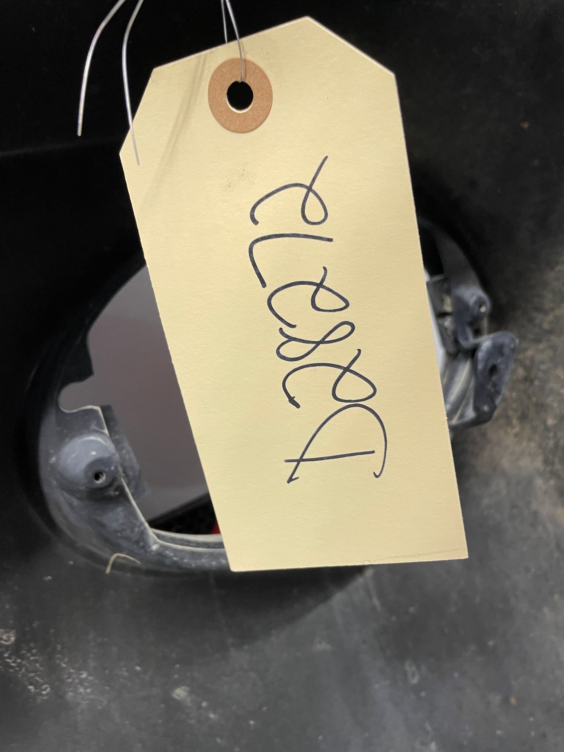 2001 Chevy C5 Corvette Rear Bumper Cover Black OEM - Day's Parts Yard