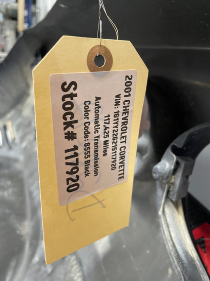 2001 Chevy C5 Corvette Rear Bumper Cover Black OEM - Day's Parts Yard